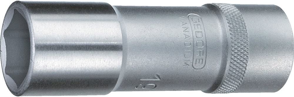 Gedore Socket Spanner Hex 1/2 "Long, 34 mm - 19 L 34, 34 millimetri