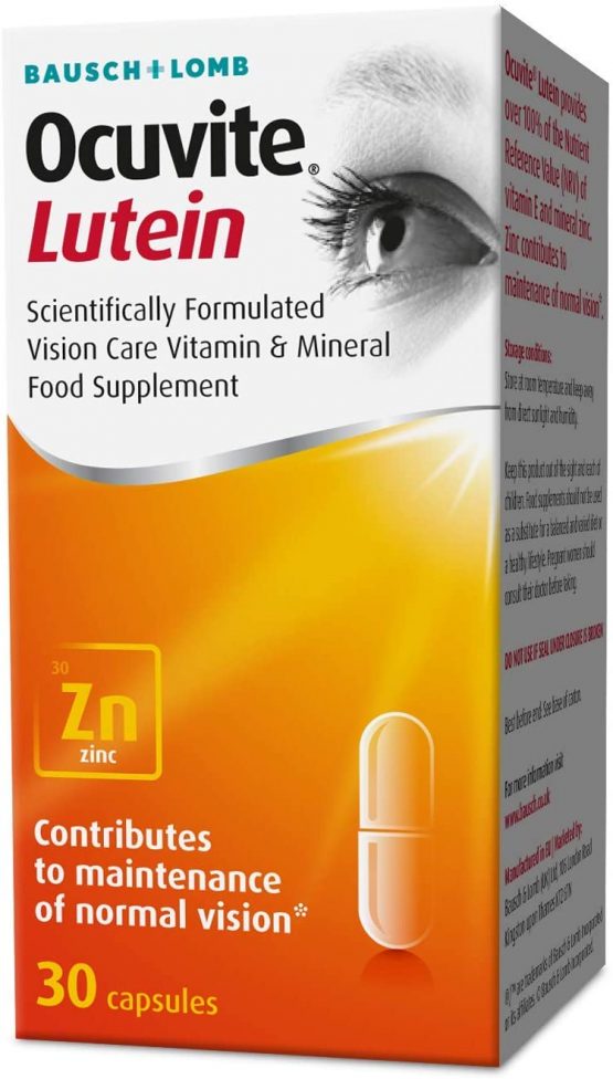 Bausch + Lomb Ocuvite Lutein, 30 Capsules, (Pack of 1) - Image 4