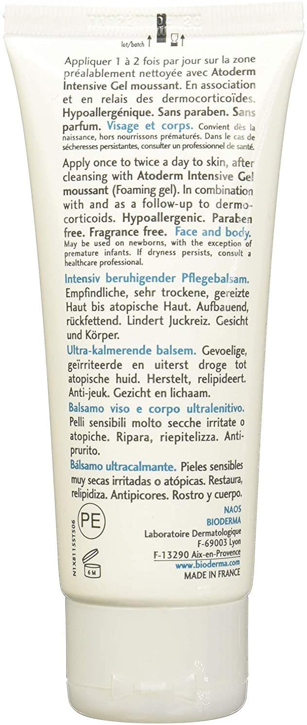 BIODERMA ATODERM INTENSIVE BALM 75ML, red, 75 ml (Pack of 1) - Image 3