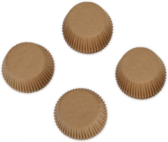 Gifbera Natural Standard Cupcake Baking Cases Odorless Paper Cups 400-Count - Image 3