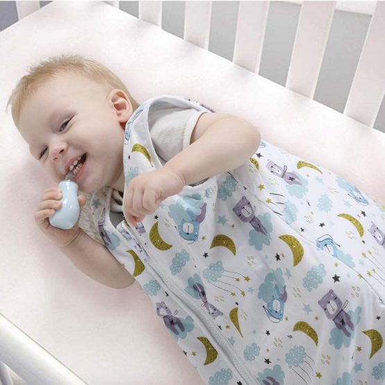 Lictin Baby Sleeping Bag - Baby Sleeping Sack Wearable Blanket 2.5 Tog, Baby Grow Bag Swaddle Wrap with Adjustable Length 90-110cm for Infant Toddler 18 to 36 Months - Image 4