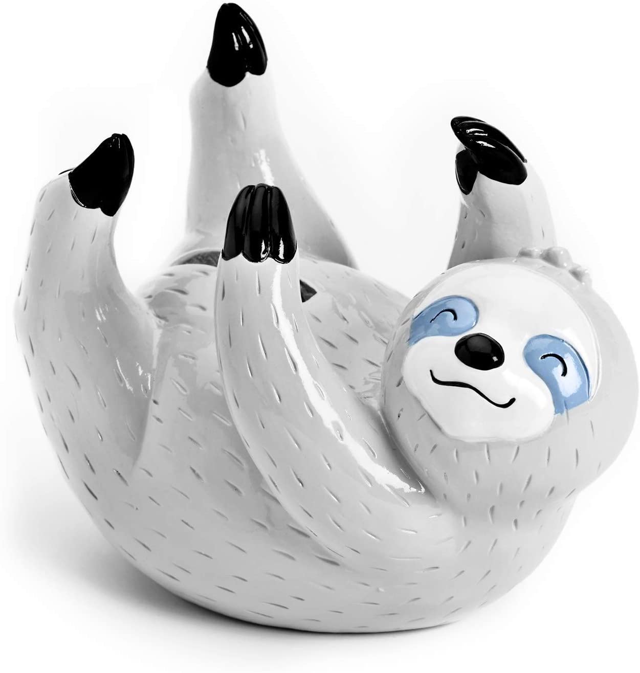 Mousehouse Gifts - Grey Sloth Piggy Bank, Sloth Money Box for Children's Savings