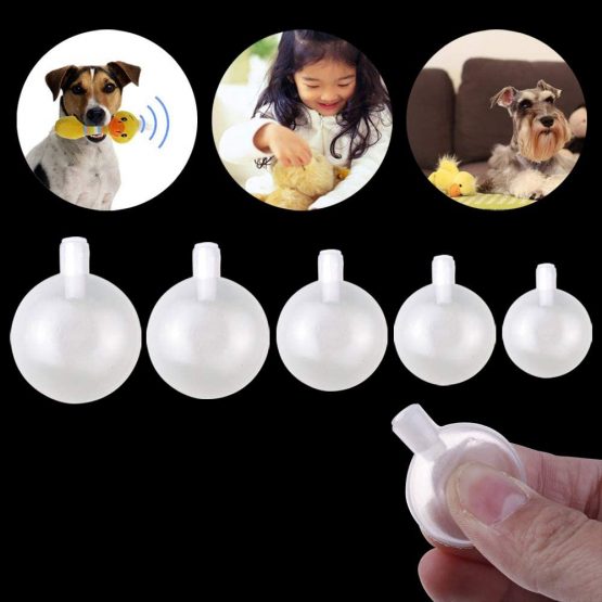 AYE Squeakers Toy Fit Repair Pet Baby Toys Noise Maker Replacement 30 Pieces Sizes from 35mm to 65mm - Image 3