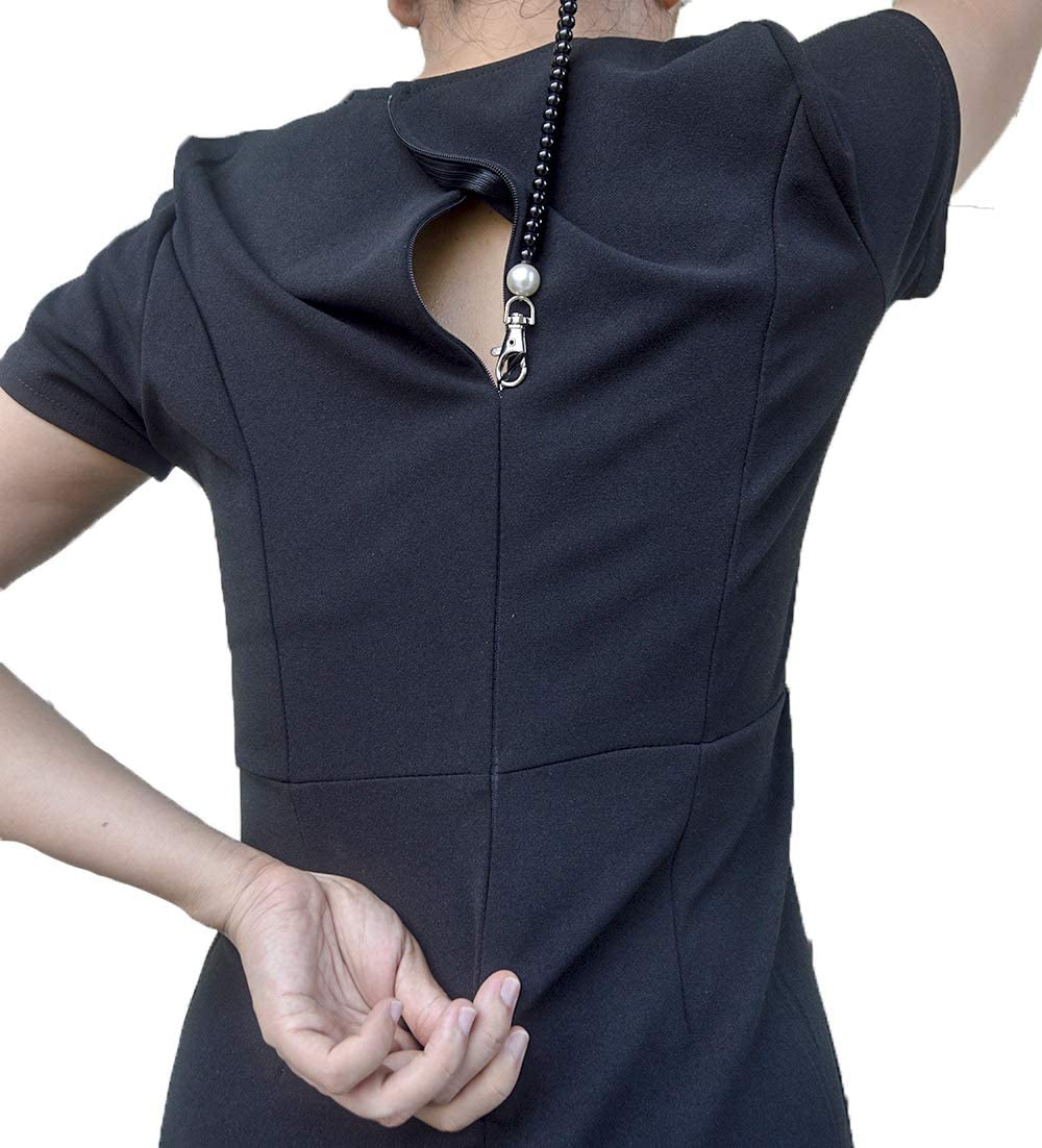 Dress Zipper Puller Zipper Helper Zipping Up Down Dress and Boot Yourself Zip Hook Help Assistant Aid Tool - Image 3