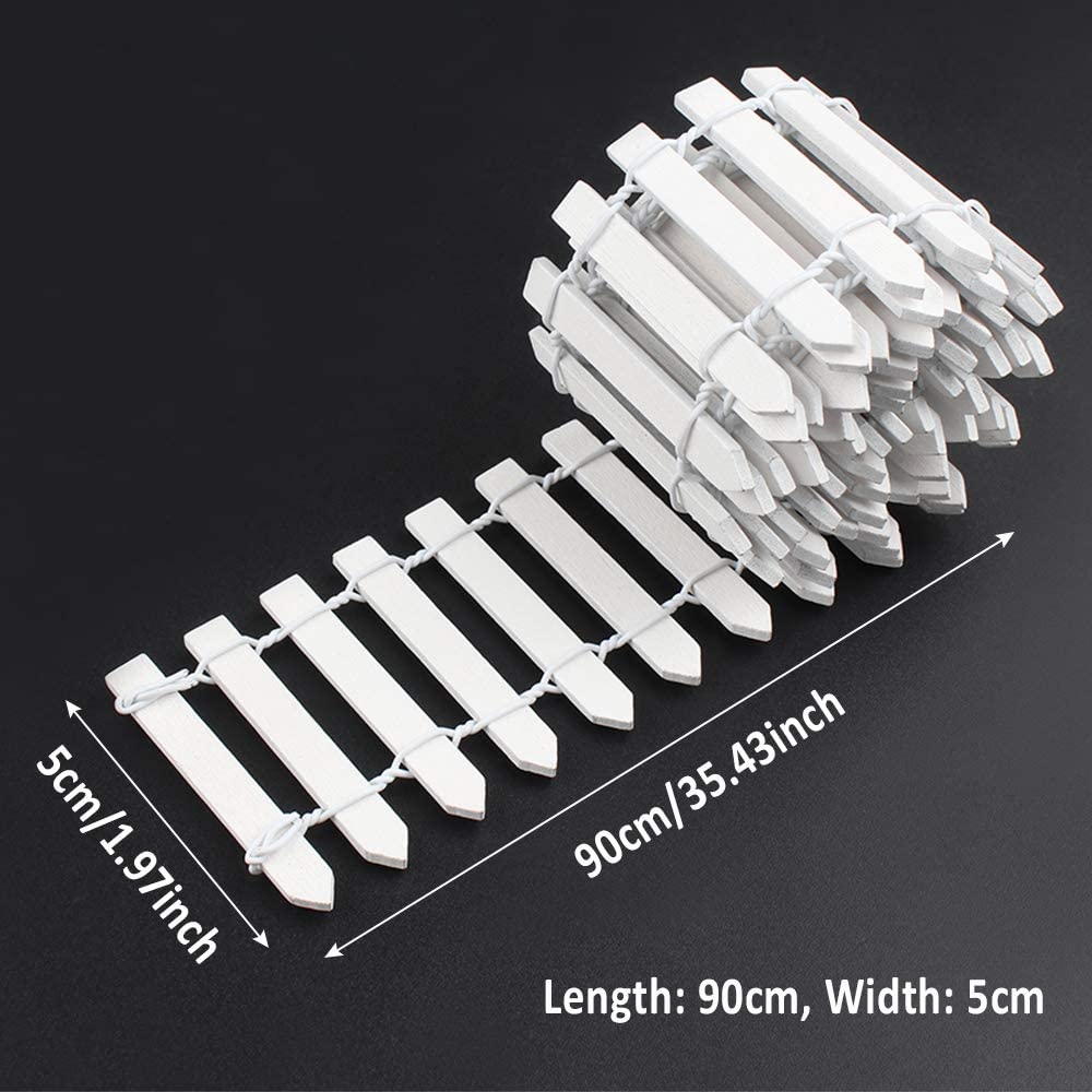 2 Pack Miniature Garden Fence - Image 2