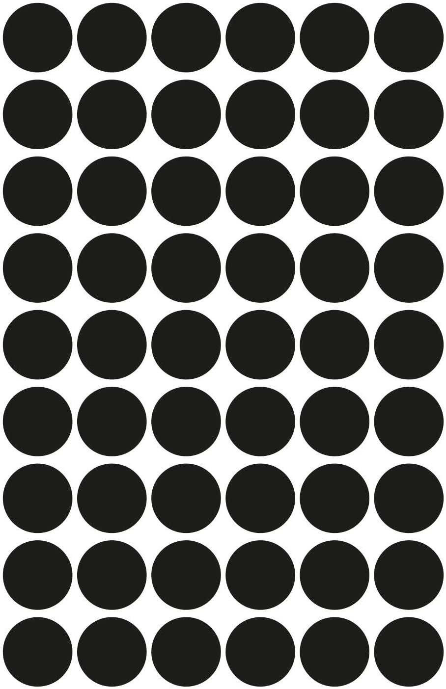 Avery Colour Coding Dots ø12mm 270 Labels Black, diamètre 12 - Image 2