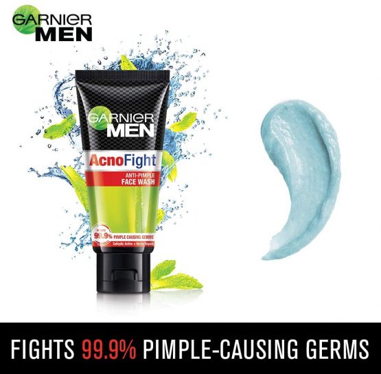 Garnier For Men Acnofight Face Wash, 50G - Image 4