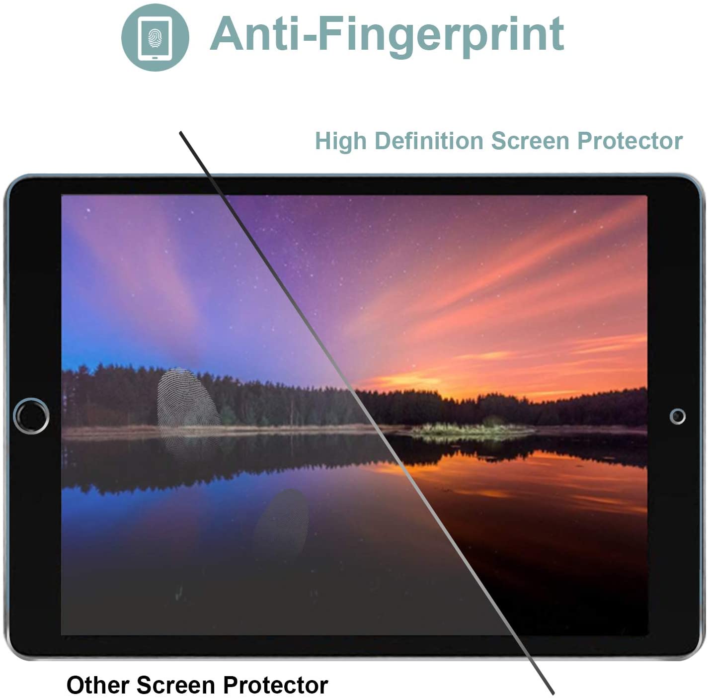 ProCase iPad 10.2 Inch 9th Gen 2021/ 8th Gen 2020/ 7th Gen 2019 Case with Tempered Glass Screen Protector - Image 3