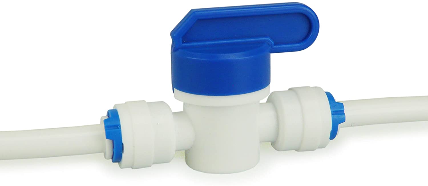 smardy in-Line Shut Off Valve for Water Pipe 1/4" (6.35mm), Reverse Osmosis, Fridge, Válvula de cierre - Image 4