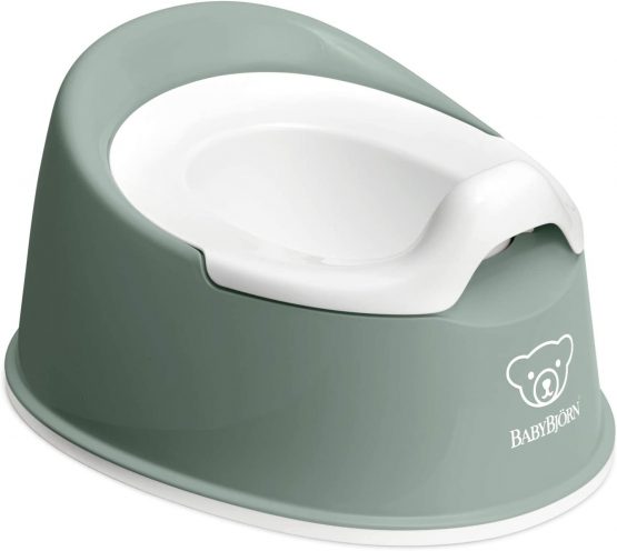BABYBJÖRN Smart Potty, Plastic, Deep Green/White