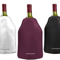 Vin Bouquet FIE 051 Silver cooler bag. Patented anti-slip system. Side elastics for a perfect fit