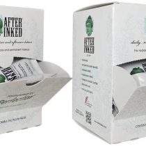 After Inked Tattoo Care - 100 resealable bags of 7 mL for tattoo parlors and clinics (vegan and free of petroleum products)
