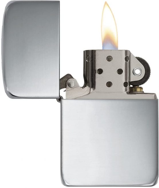 Zippo 1941 Replica Windproof Lighter|Metal Long Lasting Zippo Lighter | Best with Zippo Lighter Fluid | Refillable Lighter | Perfect for Cigarettes Cigars Candles | Pocket Lighter | 1941 Replicas - Image 3