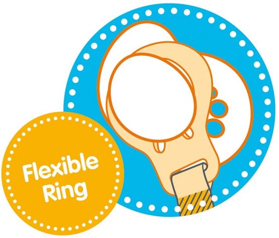 MAM Soother Clips, Pack of 2, Baby Soother Chain Fits All MAM Soothers, Newborn Essentials (Soothers Not Included) - Image 4