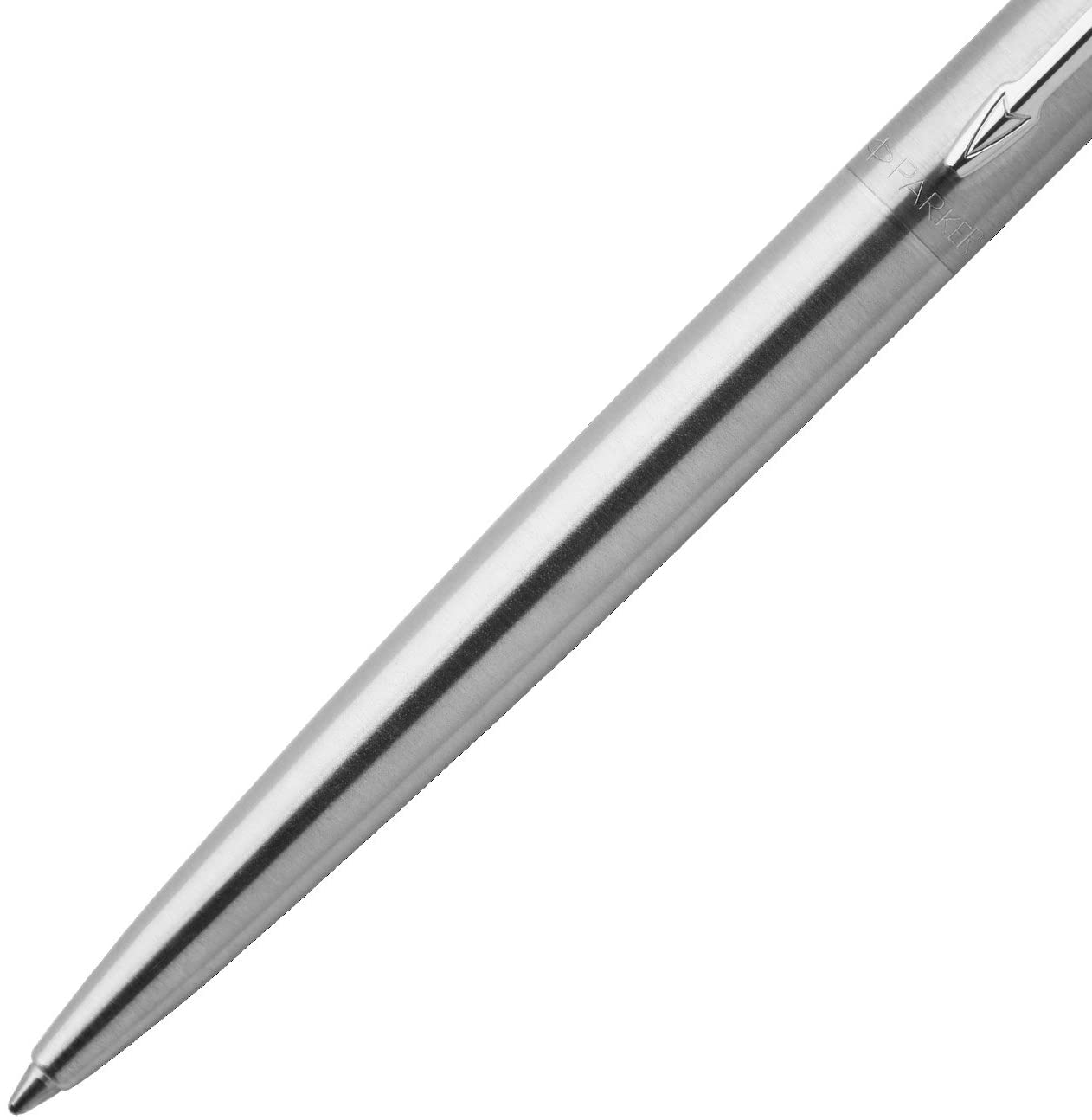 PARKER Jotter Stainless Steel Chrome Trim Ballpoint Pen, Gift Boxed, black - Image 4