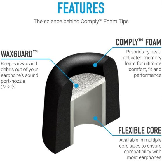 Comply Isolation Plus Tx-500 Large - Image 4