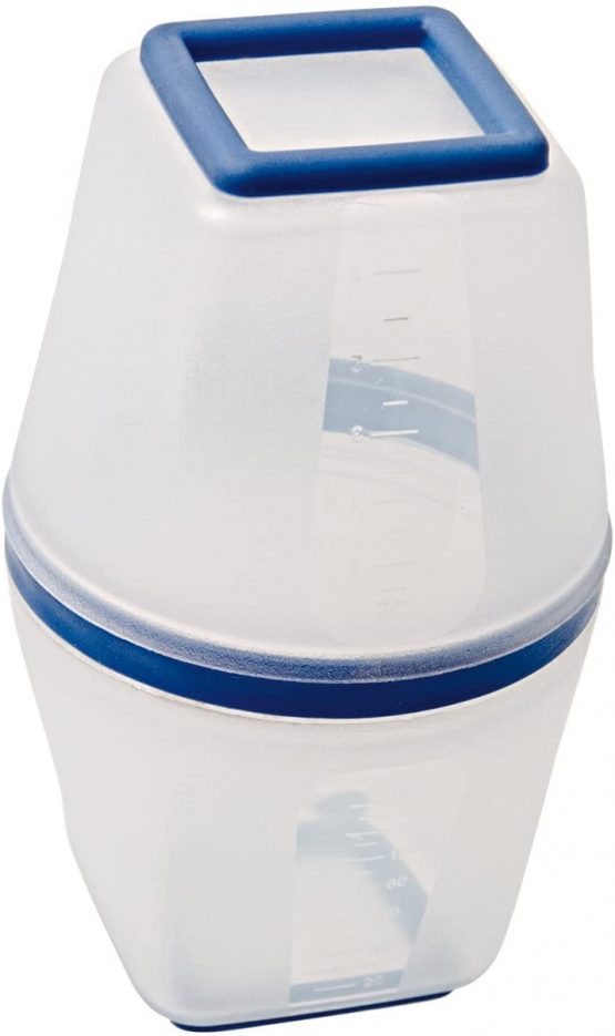 Comair 3011718 Colour Mixer Base Rubberised 160 ml Transparent / Blue