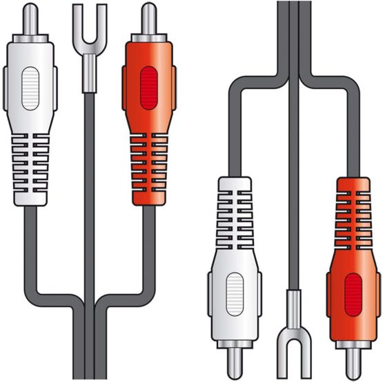 AV:Link 2x RCA Male to 2 x RCA Male Ground - Image 3