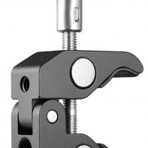 SMALLRIG Super Clamp with 1/4'' and 3/8'' Thread for Cameras, Lights, Umbrellas, Hooks, Shelves, Plate Glass, Cross Bars, etc - 735