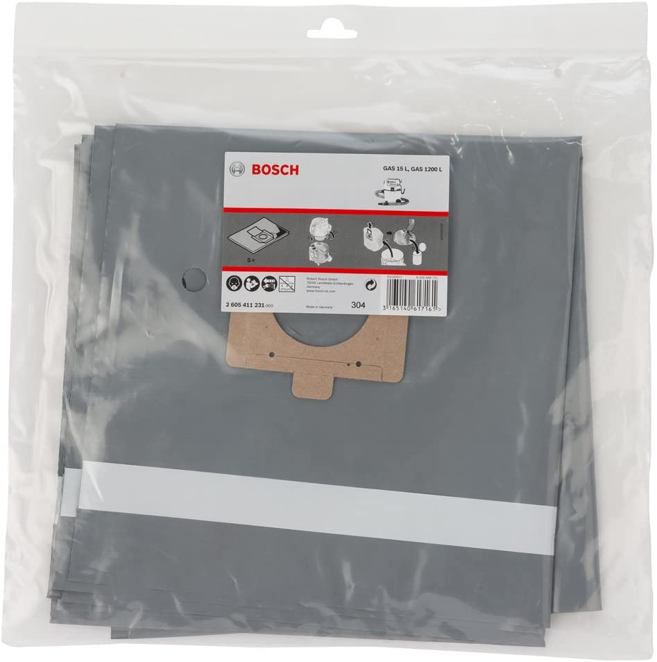 Bosch 2605411231 Disposal Bag for Gas 20 L SFC, Grey - Image 2
