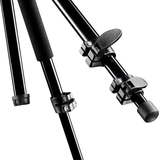 Mantona Scout Max tripod, 157 cm (incl. ball head with quick-release plate, in-built bubble level, max. load-bearing capacity of 6 kg) - Image 4