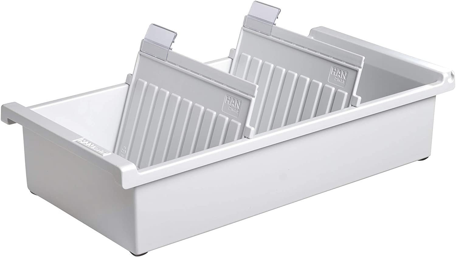 HAN 956-0-11, Card index tray A6 landscape. Innovative, attractive design holds 1,300 cards