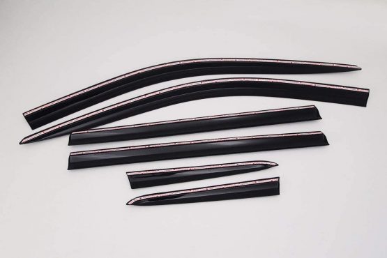 Autoclover Wind Deflectors Set for Jeep Compass 2006-2017 (6 pieces) - Image 4