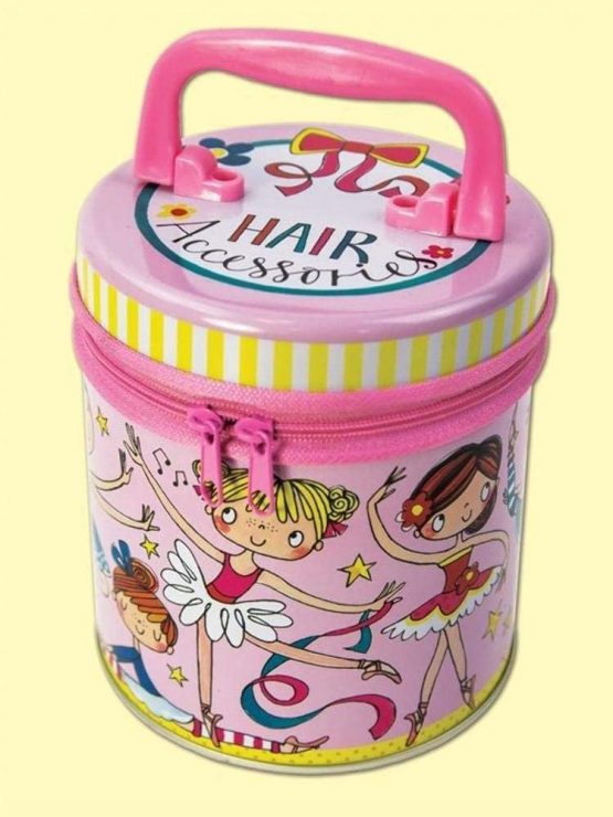Rachel Ellen Little Ballerina Hair Accessories Tin