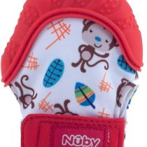 Nuby Teething Mitt, Red