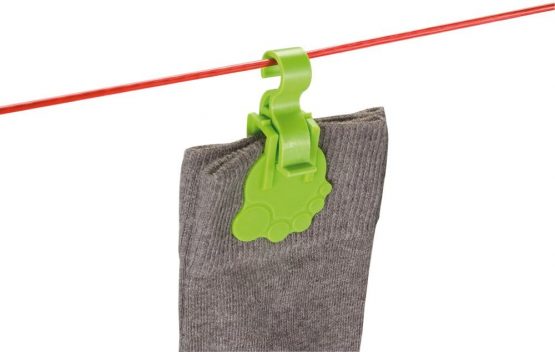 Wenko Socky Sock Clips, Polypropylene, Multi-Colour - Image 2