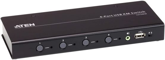 ATEN CS724KM 4 Port USB Boundless KM Switch Black - Image 4