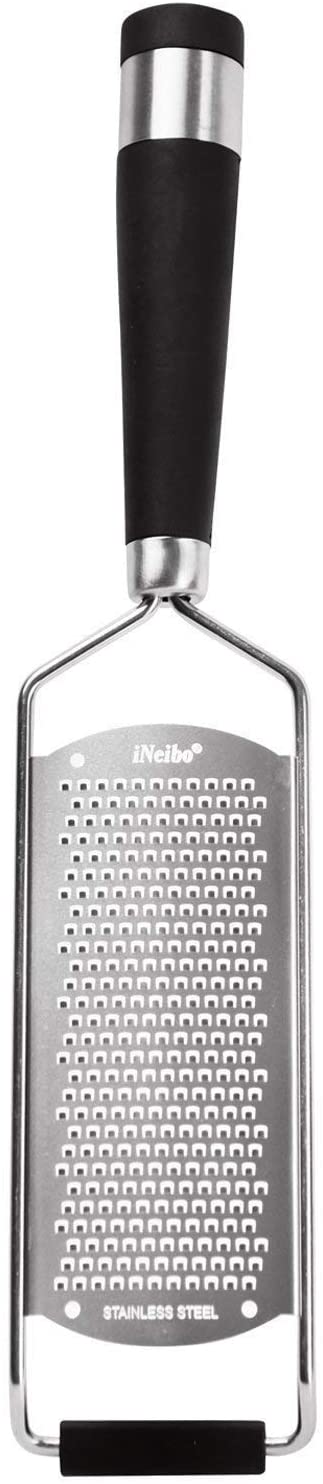 iNeibo Lemon Zester Kitchen Cheese Grater Vegetable Slicer for Parmesan Cheese Lemon Garlic, Nutmeg, Chocolate, Fruits - Image 2