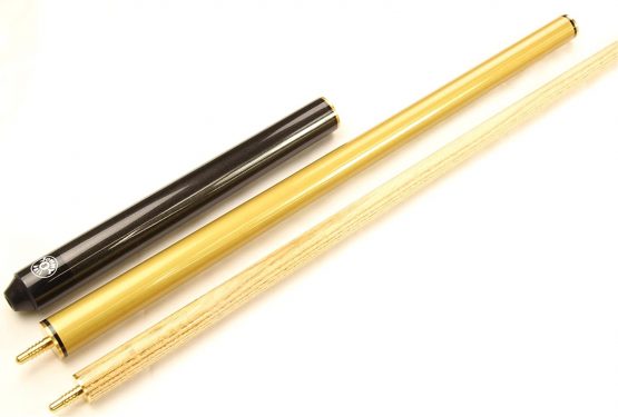 Jonny 8 Ball 57 Inch GOLD & BLACK TRIAD 3 Section Ash Pool Snooker Cue - 9.5mm Tip - Image 2