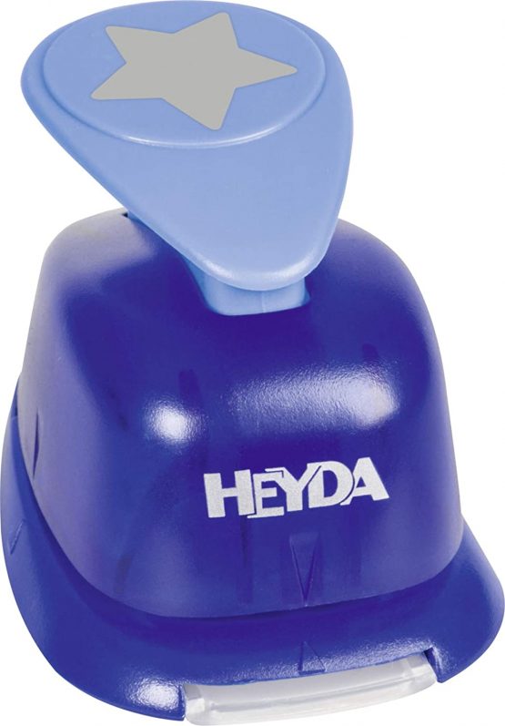 Heyda Motif Punch, Large Motif Size: Approx. 2.5 cm Theme: Star Transparent