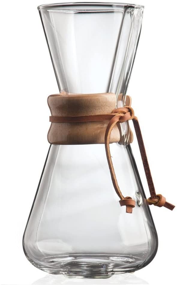 Chemex Pour-Over Glass Coffeemaker - Classic Series - 3-Cup - Exclusive Packaging…, Transparent, 3 cups - Image 2