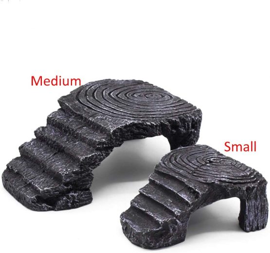 Saim Aquarium Decor Basking Platform Ramp For Small Turtles,Small - Image 4