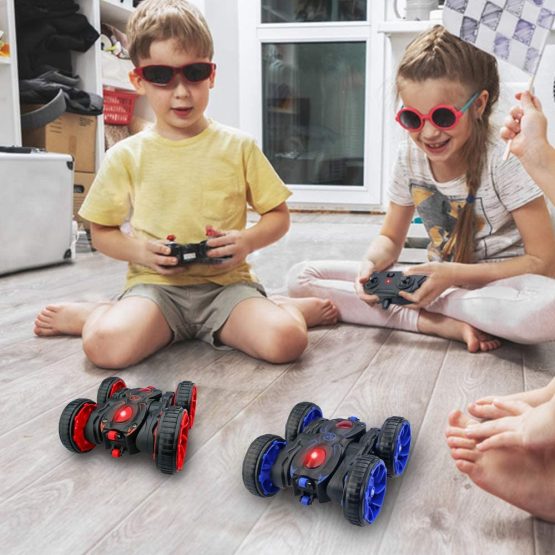 MaxTronic Toy Car Best Birthday Gift for 3-12 Years Old Kids - 360° Flip Remote Control Stunt RC Car, 4WD 2.4Ghz Radio Controlled High Speed Electric Vehicle Truck for Boys Children With LED Light - Image 3