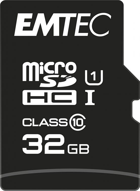 Emtec microSD Class10 Gold+ 32GB - memory cards (Black, Gold, Micro Secure Digital High-Capacity (MicroSDHC), SD, Blister)