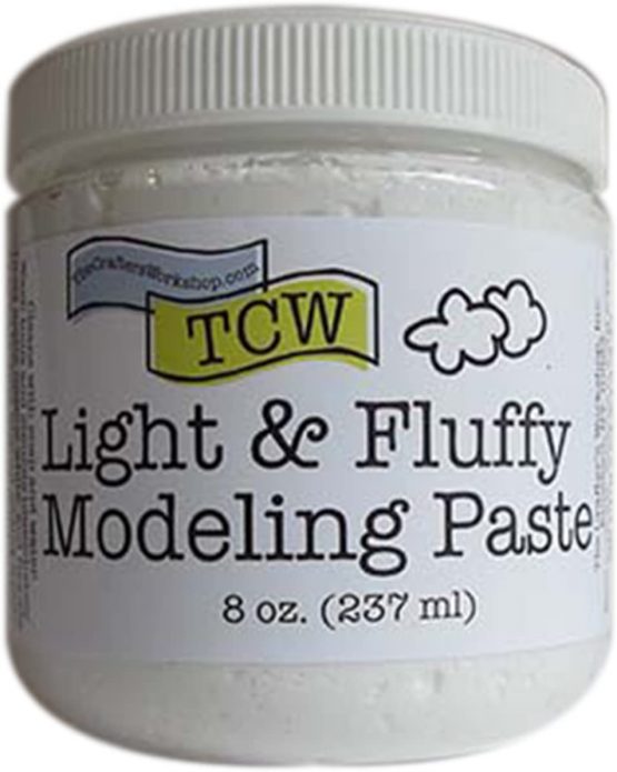 Crafters Workshop Light and Fluffy Modelling Paste, Multi-Colour, 7.87 x 7.46 x 7.46 cm