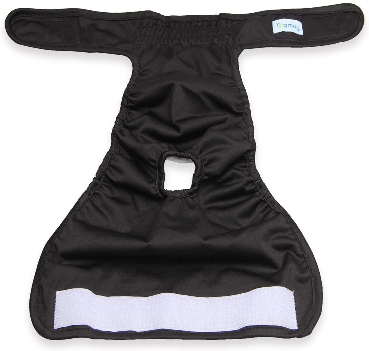 Teamoy 4pcs Pack Female Dog Nappies, Washable Dog Nappies Dog Sanitary Pants, Super-Absorbent and Comfortable, S - Image 4