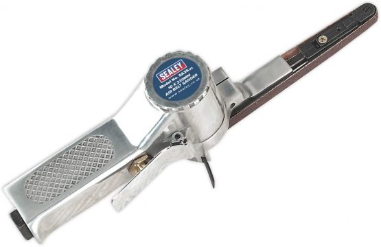 Sealey SA35 Air Belt Sander, 89mm x 300mm x 67mm, Silver