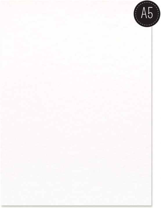 Vaessen Creative Florence Watercolour Paper A5, White, 300 GSM, Artist Grade Quality, Textured Surface, 100 sheets for Painting, Handlettering, Art Projects and More - Image 2