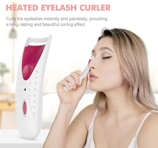 TOUCHBeauty Electric Eyelash Curler, Eyelash Curler, Heated Eyelash Curler, Professional Makeup Tool with smart silicone heating pads AG-2003AG - Image 2