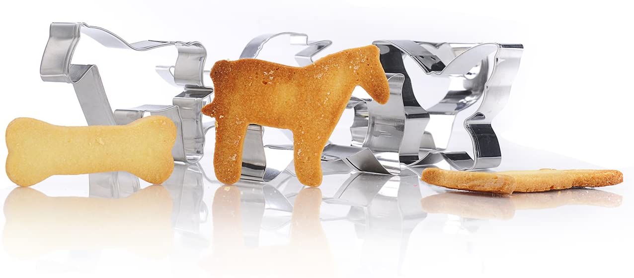 GWHOLE Cookie Cutters Set, Animal Classic Shape Cutters for Kids, Set of 26 - Image 3