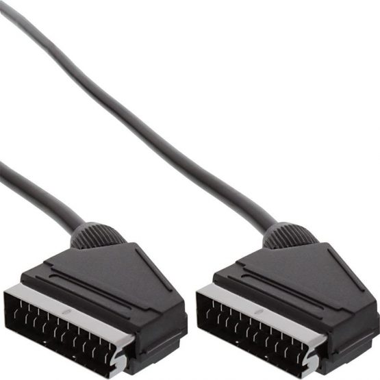 InLine 89972 2 m Black Scart Cable