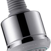 hansgrohe 28496000 Clubmaster Overhead Shower, 3 Sprays, Chrome, Silver