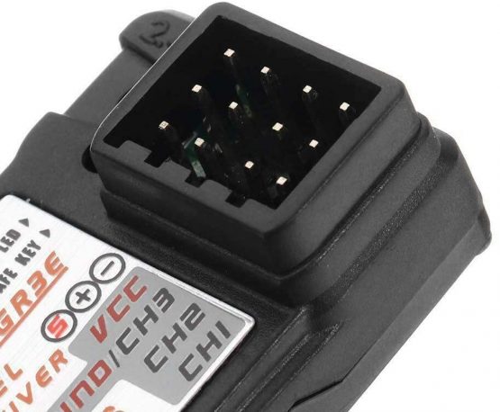 Yangers 2.4GHz RC Receiver for Car Boat, FS-GR3E 3-Channel 3CH Receiver for Fs-GR3C GT3B GT2 GT2E GT2G FS-T4B FS-i4 GT6B FS-i6 Transmitter - Image 3