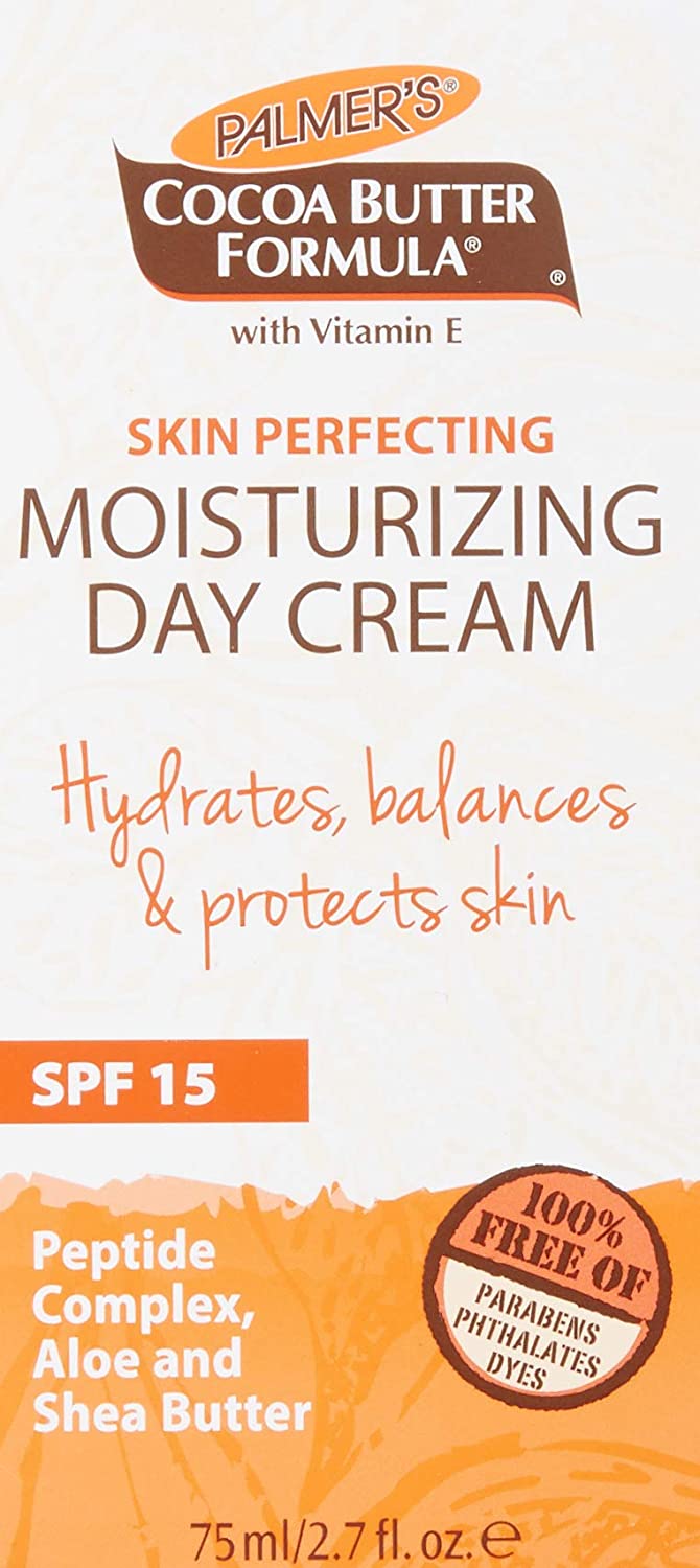 Palmer’s Cocoa Butter Formula Skin Perfecting Moisturising Day Cream SPF15 75ml, 75 ml (Pack of 1) - Image 2