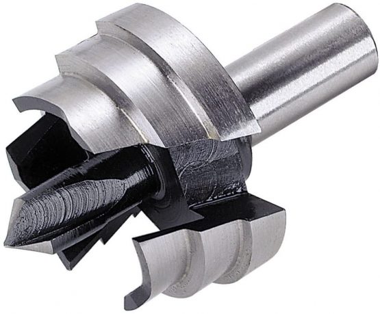 Wolfcraft 3759000 28/ 32/ 35mm Special Drill for Glass-Fiber Reinforced