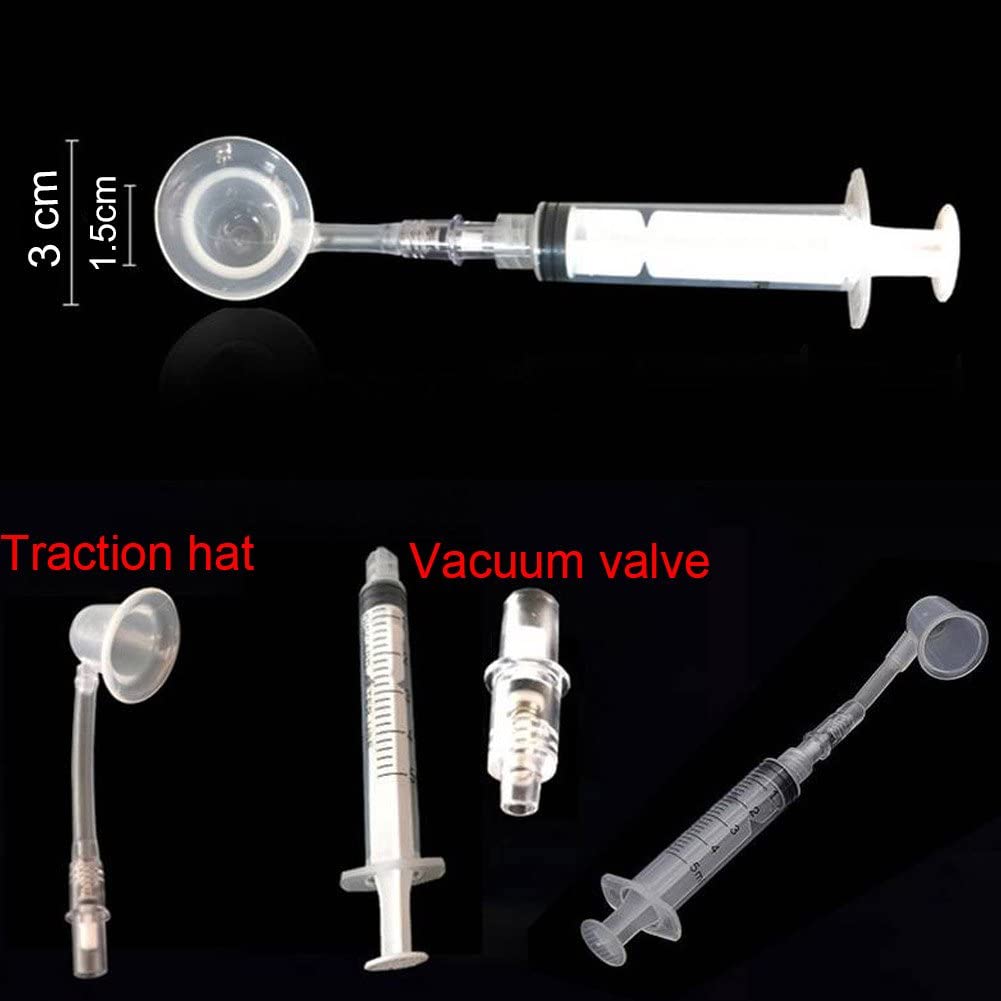 Angzhili 2 Sets Nipple Aspirator Corrector Feeding Sucking for Inverted Nipples Retraction Enlarger Redress Breastfeeding Aid Avent niplette - Image 2